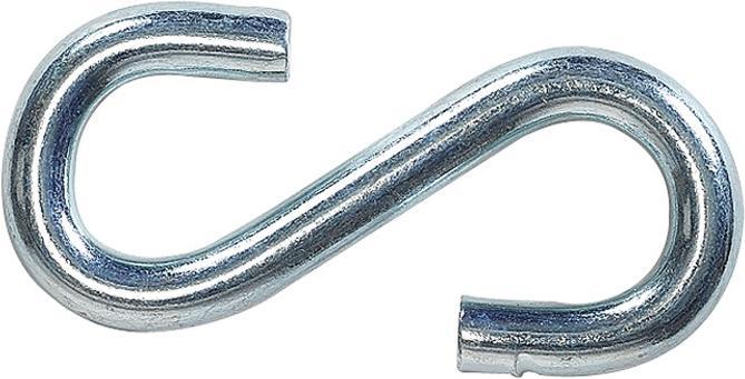 Actual product image Meister S-hook 8x60mm galvanised (0.06 m)