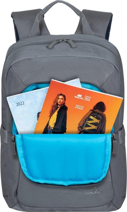 Actual product image Rivacase Riva NB Backpack Alpendorf Eco 13.3"-14" grey 7523
