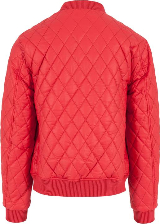 Actual product image Urban Classics Diamond Quilt Leather Imitation Jacket (M)
