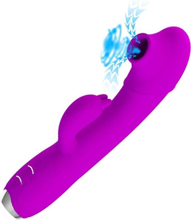 Immagine prodotto Pretty Love Regina Vibe e Wave Funzioni USB Silicone Viola
