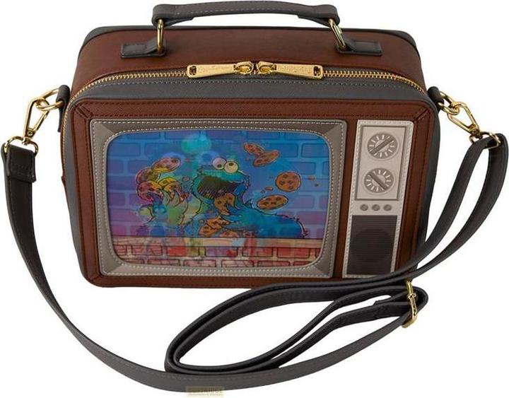 Image du produit Loungefly Sesamstrasse by Umhängetasche Retro TV