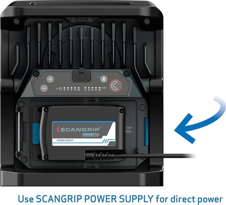 Image du produit Scangrip Fournisseur d'électricité POWER SUPPLY CONNECT L83xP124xH72mm