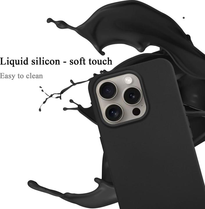 Produktbild Cadorabo Hülle für iPhone 16 PRO MAX TPU im Liquid Schutz Design (Apple iPhone 16 Pro Max)