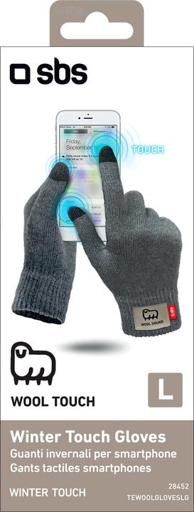 Produktbild SBS Handschuhe Touchscreen Gr??e L f?r Smartphone (L)