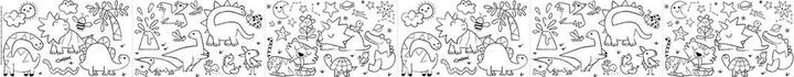 Actual product image Avenir Wax Crayon Set Dinosaur World (Colored, 12 x)