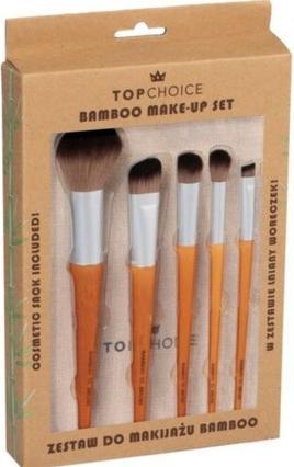 Immagine prodotto TOP Set di pennelli da trucco con manici in bambù 5 pezzi