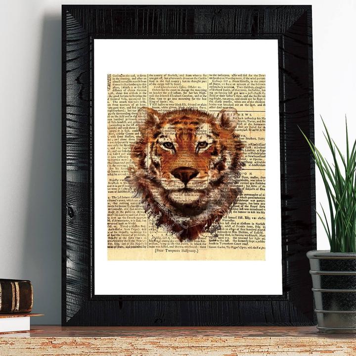 Actual product image Walplus Tiger (30 x 40 cm)