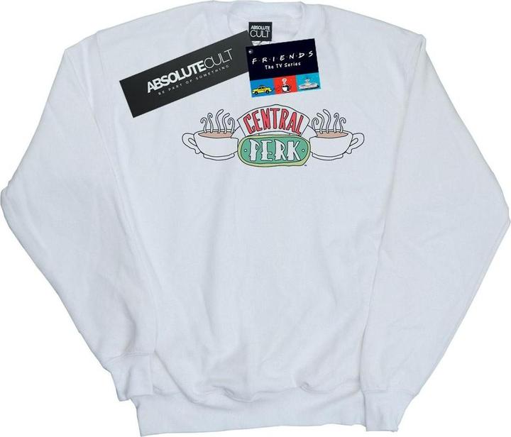 Actual product image Friends Womens/Ladies Central Perk Sketch Sweatshirt (S)