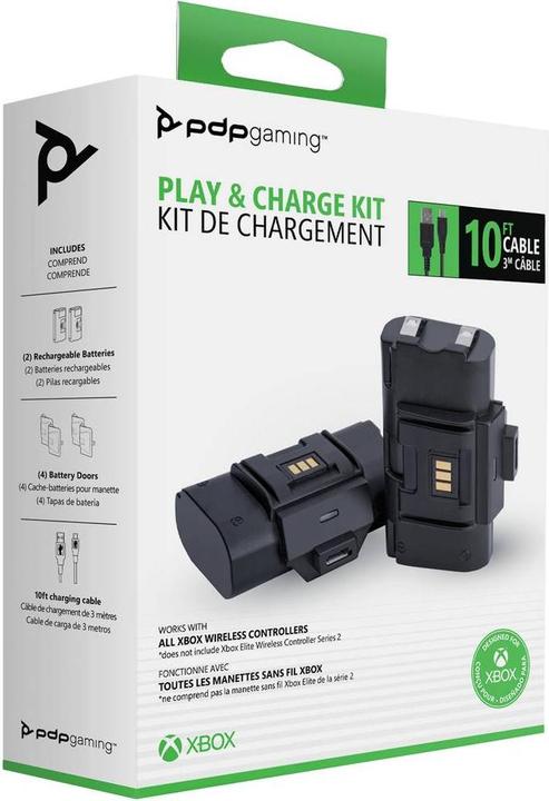 Actual product image PDP Play and Charge Kit (Xbox Series X, Xbox One X, Xbox One S, Xbox Series S)