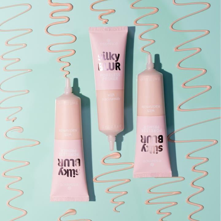 Actual product image essence silky BLUR PORELESS PRIMER (Universal cover)
