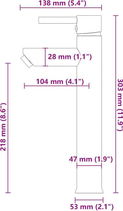Immagine prodotto VidaXL Agosto (420 mm, 420 mm)