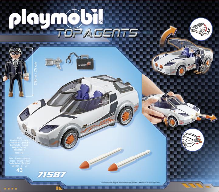 Produktbild Playmobil Agent P's Spy Racer (71587, Playmobil Top Agents)