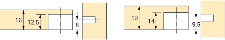 Actual product image Hettich Eccentric connecting fitting VB 35 (Connection fitting, 1 pcs.)