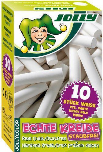 Jolly Chalk white 10 pcs. (White, 10 x)