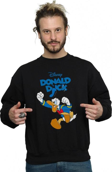 Actual product image Disney Mens Donald Duck Furious Donald Sweatshirt (M)