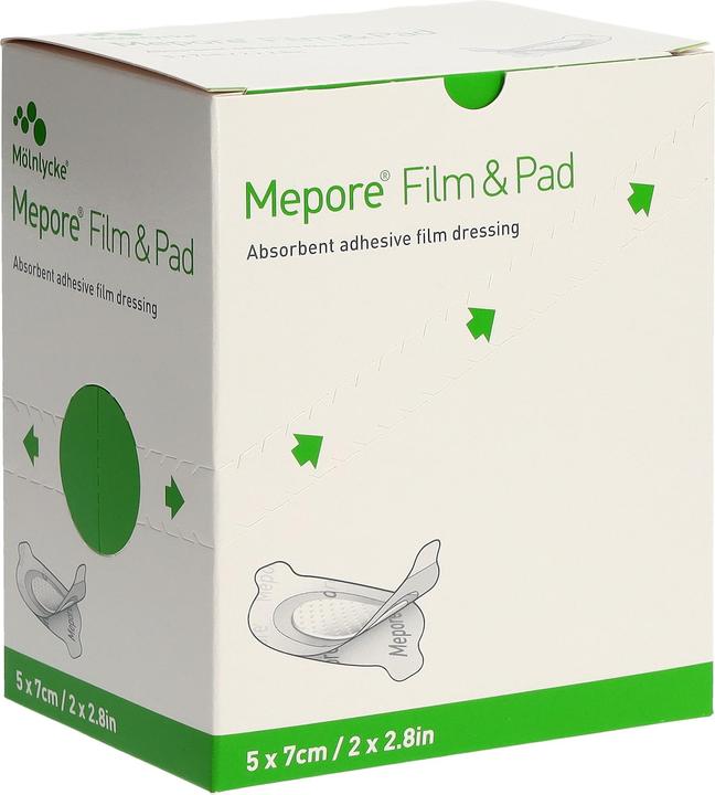 Actual product image Mepore Film & Pad 5x7cm 85 pcs