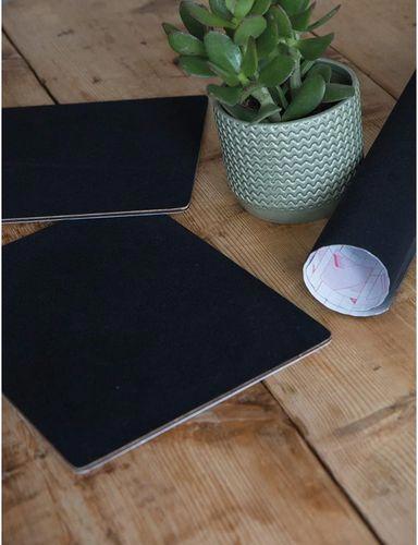 Actual product image D-C-Fix Velour foil 90 x 500 cm black (90 x 500 cm)