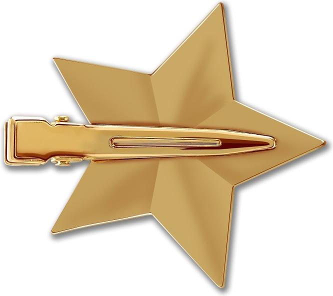 Vanessa Beauty Seamless Clips Star - Gold (Schmuck, Haargummi)