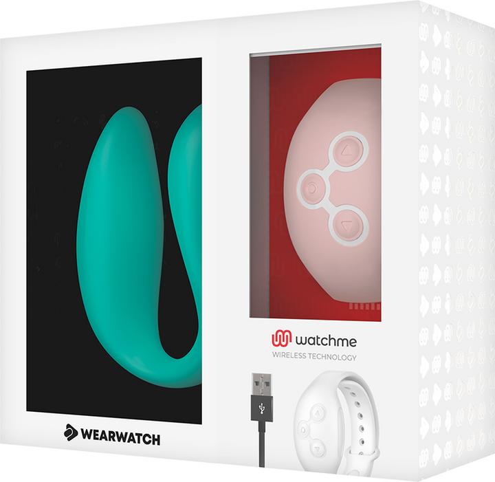 Immagine prodotto Wearwatch Tecnologia Wireless Dual Pleasure Watchme Light Acquamarina/Corallo