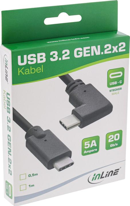 Actual product image InLine USB 3.2 Gen.2 cable (0.30 m, USB 3.2 Gen 2)