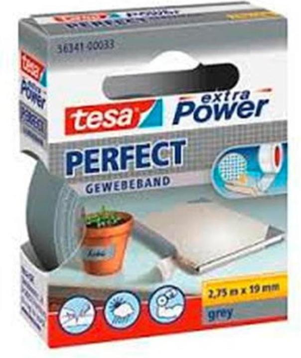 Produktbild tesa EXTRA POWER PERFECT Gewebeband, gewebeverstärktes Ductape (19 mm)