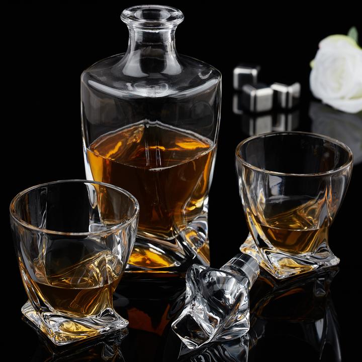 Immagine prodotto Relaxdays Set da-whisky (8 dl, 1 x, Bicchiere da whisky)