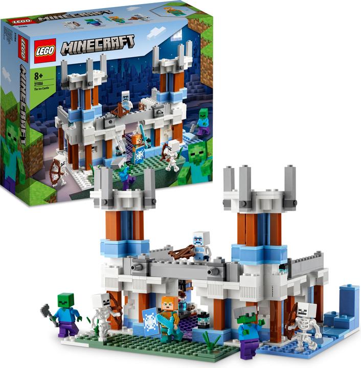 Actual product image LEGO The ice palace (21186, LEGO Minecraft)