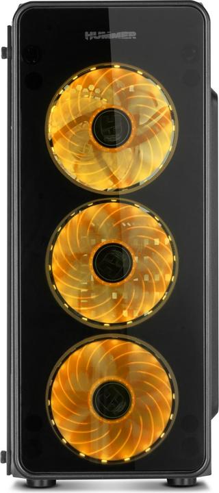 Immagine prodotto Nox ATX TOWER HUMMER TGM RAINBOW RGB - Torre (mATX, Mini-ITX, ATX)