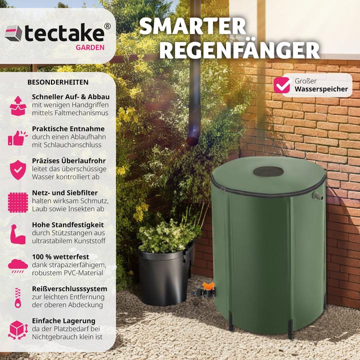 Produktbild tectake Regenwassertank (250 l)