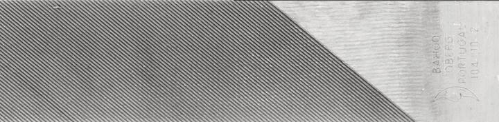 Image du produit Bahco Lime pour métal, rectangulaire 10" 250mm, moyennement grossière, sans manche (250 mm)