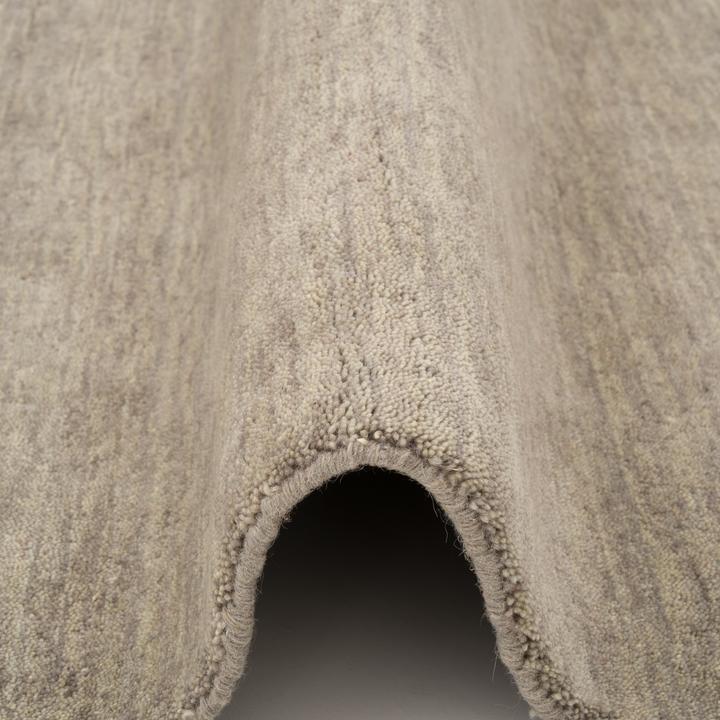 Produktbild Pergamon Wolle Natur Teppich Gabbeh Einfarbig (160 x 230 cm)