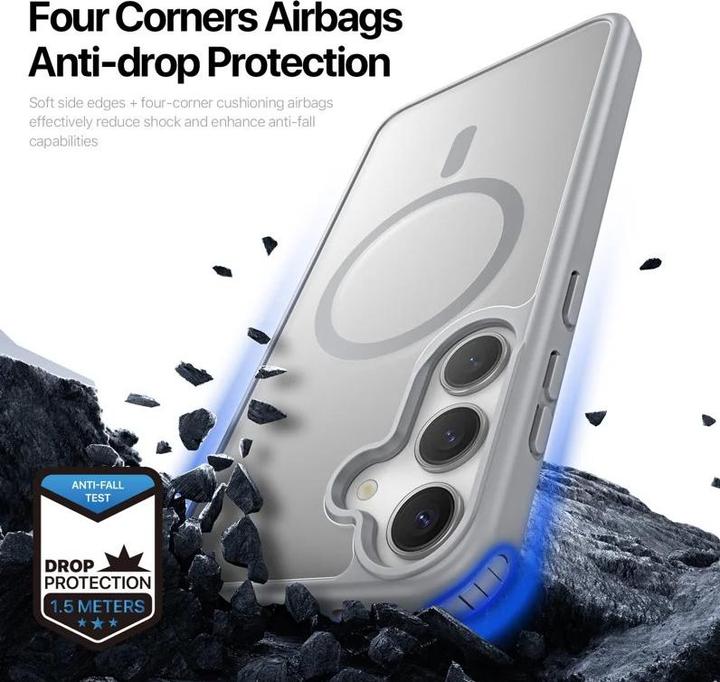 Produktbild Samsung Galaxy S25 Plus - Ducis Yind Series mit Magsafe in grau (Samsung Galaxy S25+)