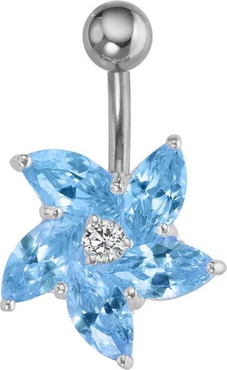 Immagine prodotto Bijouteria Piercing ventre (Acciaio inossidabile, Argento 925, Zirconia)