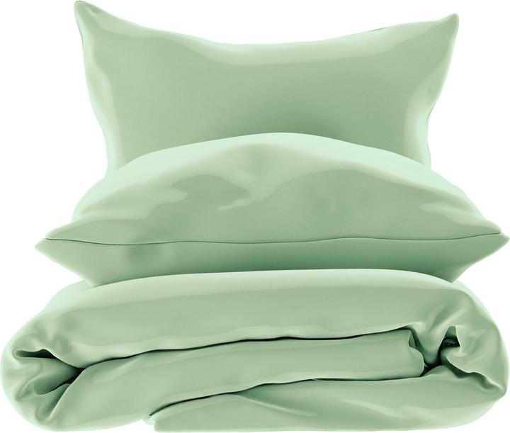 Actual product image Lotus Bettwaren Satin uni (Duvet cover, 160 x 210 cm)