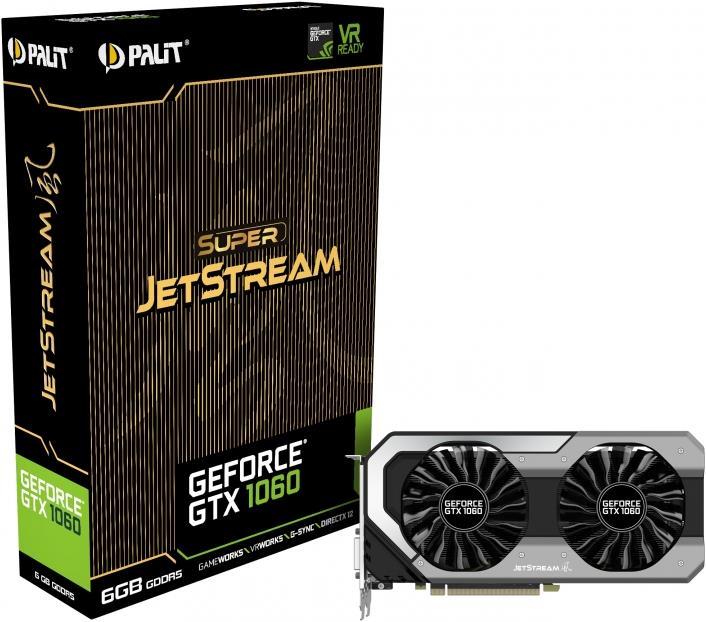 Produktbild Palit GeForce GTX 1060 Super JetStream (6 GB)