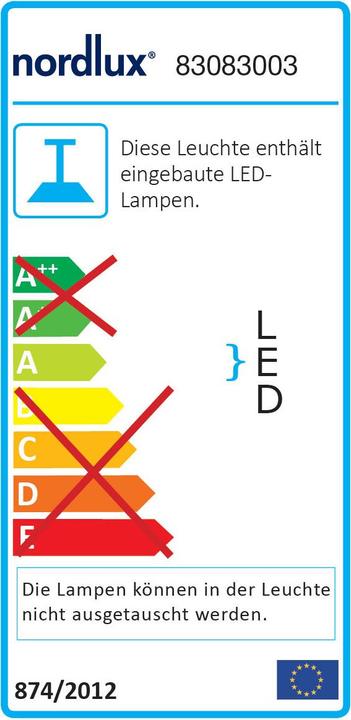 Energy Label Nordlux performer (1000 lm)