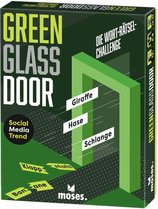Image du produit Porte en verre vert (Allemand)