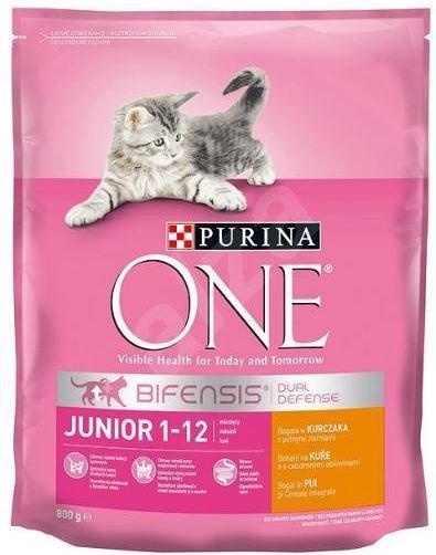Produktbild Purina ONE One Junior Cat Chkn Whlg 800g N2 Pl (Junior, 1 Stk., 800 g)