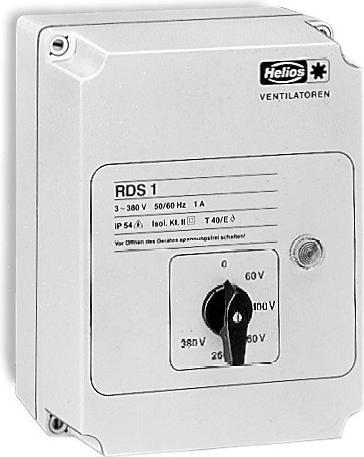 Produktbild Helios HELI RDS2 Trafo-Drehzahlsteller IP54 3ph 400V 2,0A