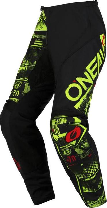 Neon Yellow Black