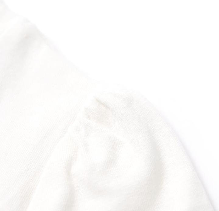 Immagine prodotto VidaXL Maglietta da bambino ecrù 104,Materiale: 95 % cotone. 5 (104)