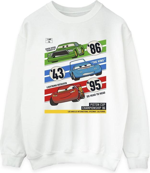 Actual product image Disney Womens/Ladies Cars Piston Cup Champions Sweatshirt (L)