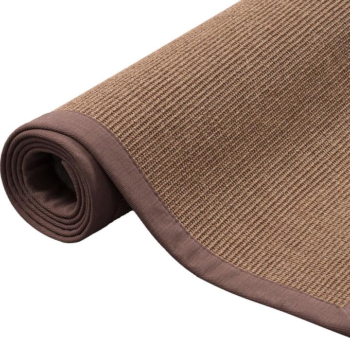 Actual product image Pergamon Sisal carpet Natura Classic with border (150 x 150 cm)