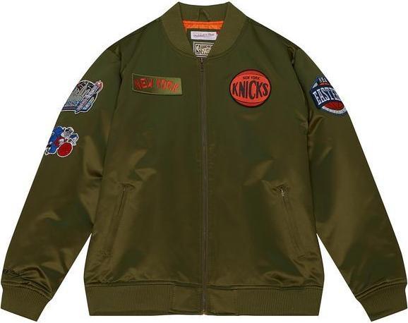 Produktbild Mitchell & Ness Jacke aus Satin New York Knicks Flight NBA (L)