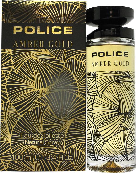 Actual product image Monotheme Police Contemporary Amber Gold For Women Eau de Toilette 100ml (Eau de toilette, 100 ml)