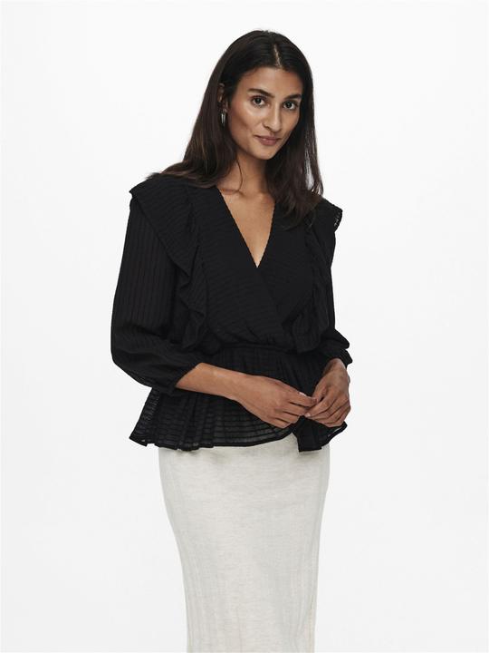 Actual product image Only Wrap ruffle top (L)