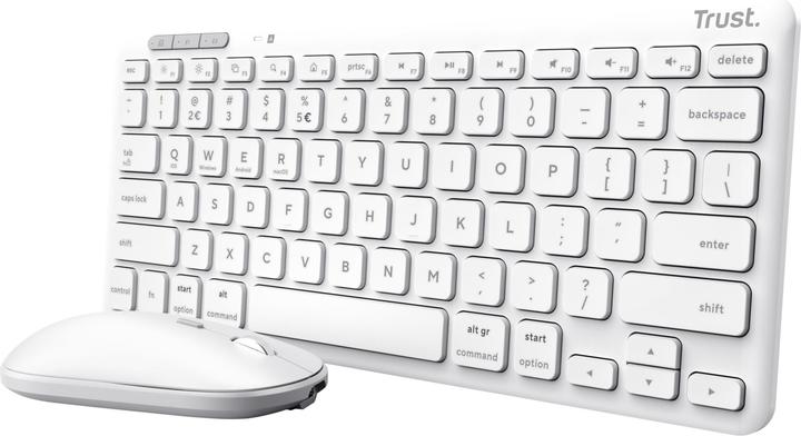 Actual product image Trust LYRA Keyboard & Mouse white EN (DE, Wireless)