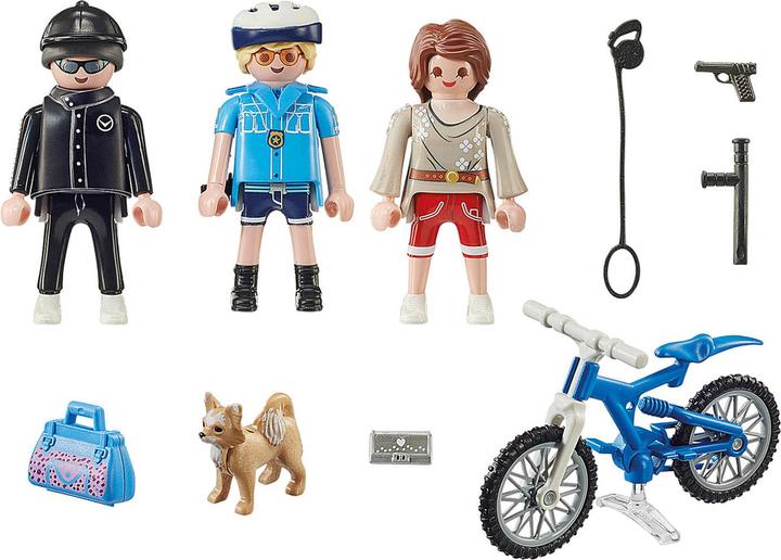 Produktbild Playmobil Polizei-Fahrrad: Verfolgung des Taschendiebs (70573, Playmobil City Life)