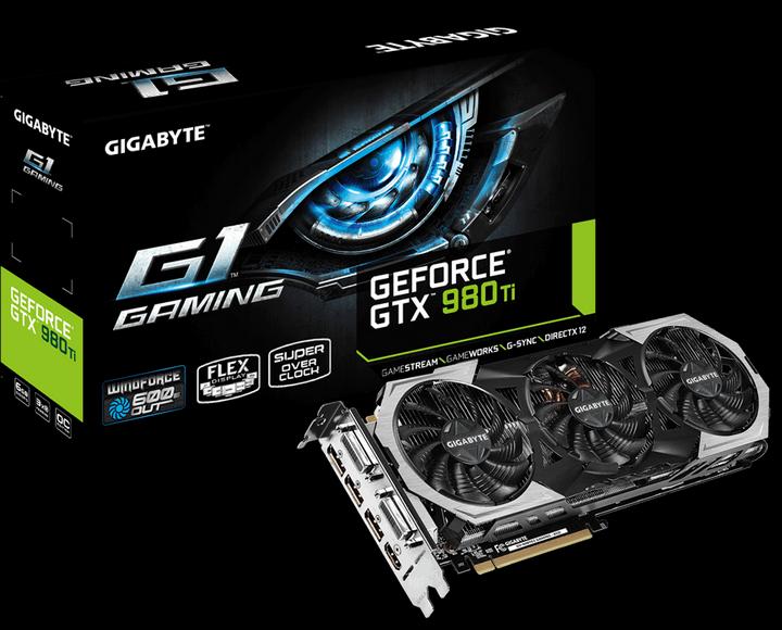 Actual product image Gigabyte GTX 980 Ti G1 Gaming (6 GB)