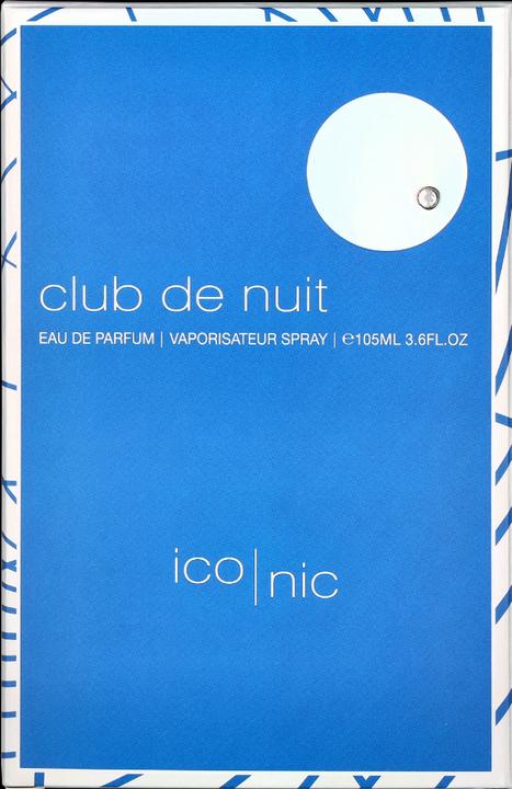 Image du produit Armaf Club de Nuit Iconic Eau De Parfum 105 ml (man) (Eau de parfum, 105 ml)